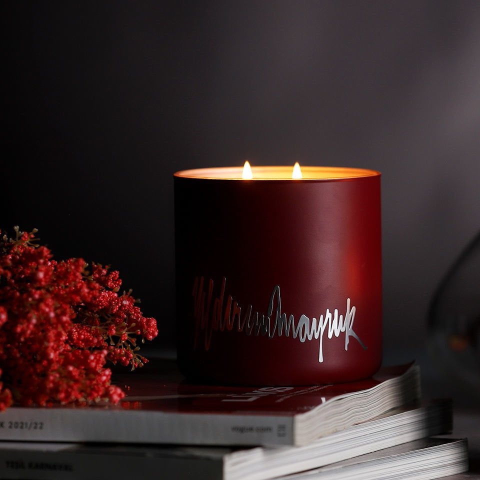 SYRINGA - %100 Soya Dekoratif Mum